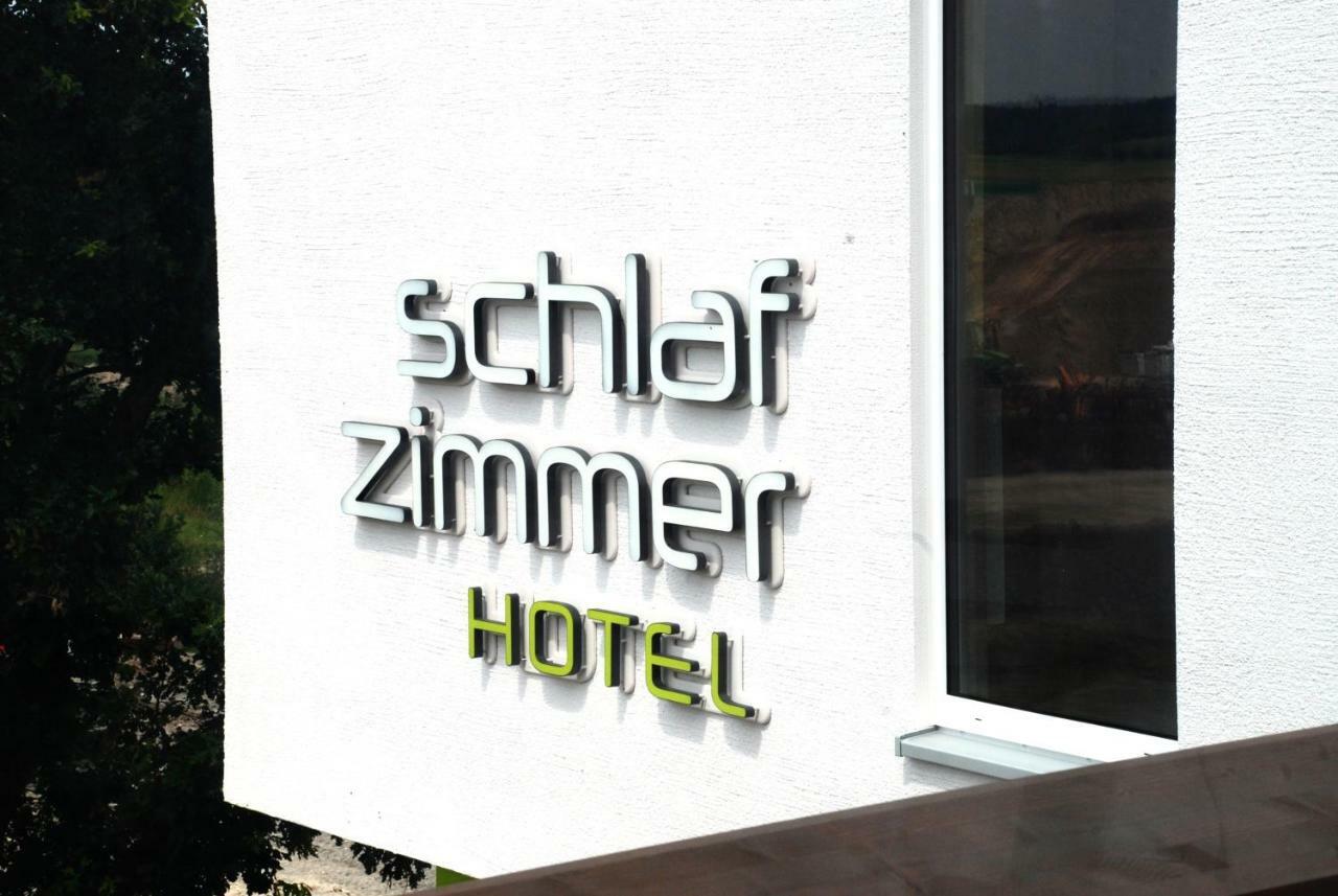 Schlafzimmer - Self Check-In Dinkelsbuhl Bagian luar foto