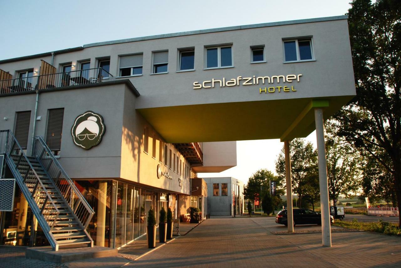Schlafzimmer - Self Check-In Dinkelsbuhl Bagian luar foto